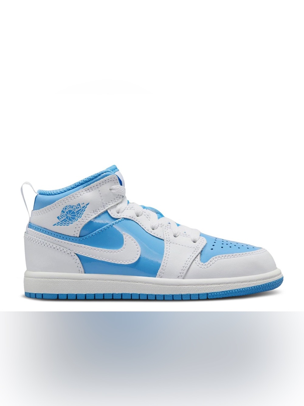 Jordan 1 Mid SE "Legend Blue" Kids Boys'/Girls' Sneaker - Size 2 - Blue & White